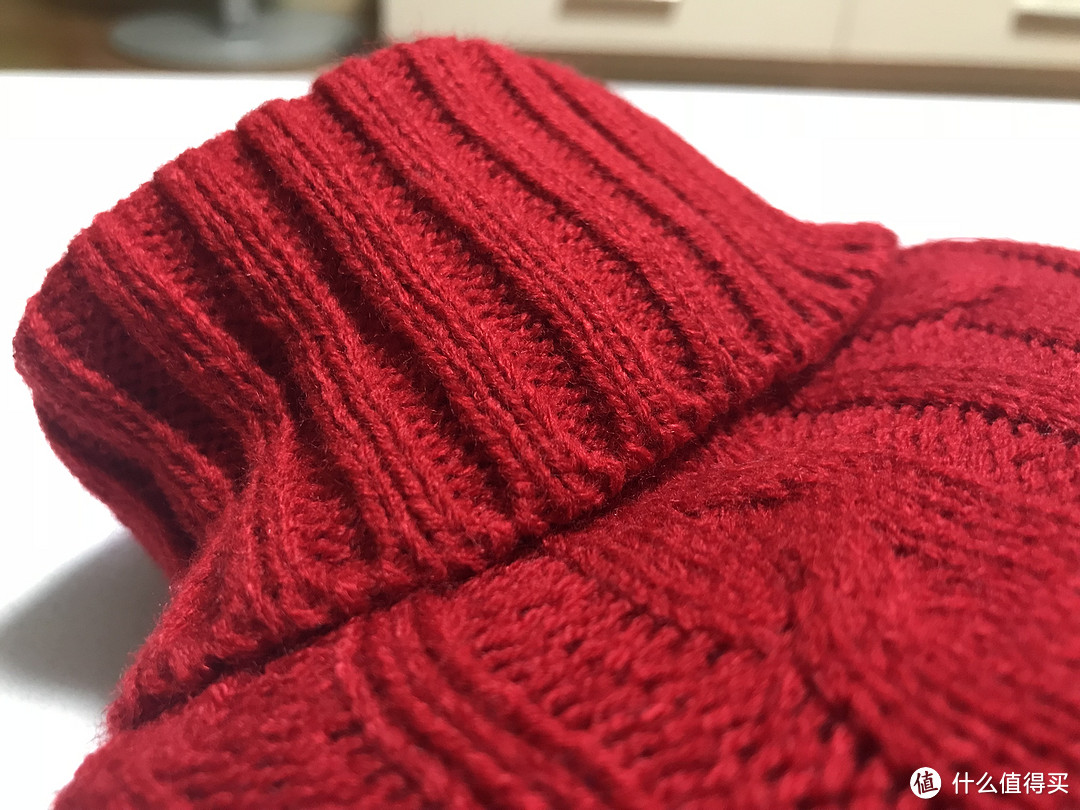 真的不是一件红色高领小毛衣—张大妈 定制热水袋 简单晒单