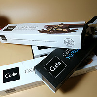 四种口味的巧克力，嗯，挺硬的——cudie分享装巧克力礼包众测