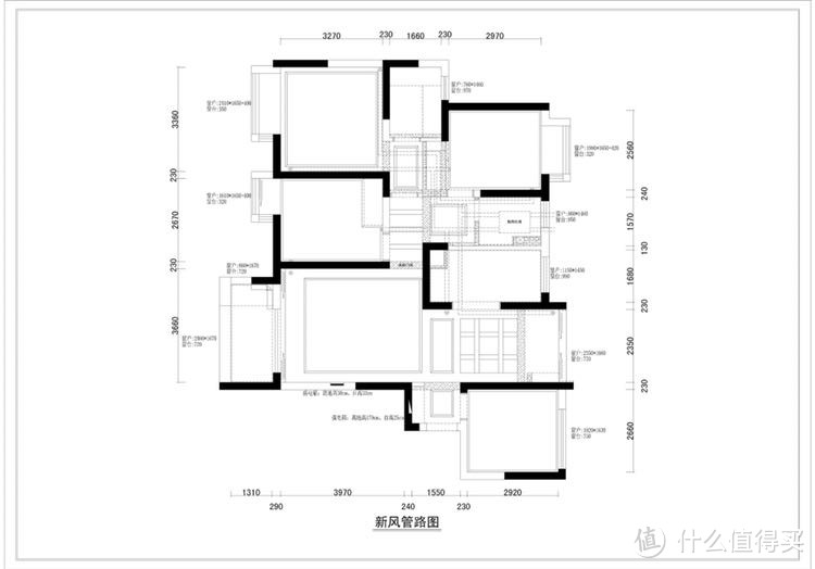 新风管路图