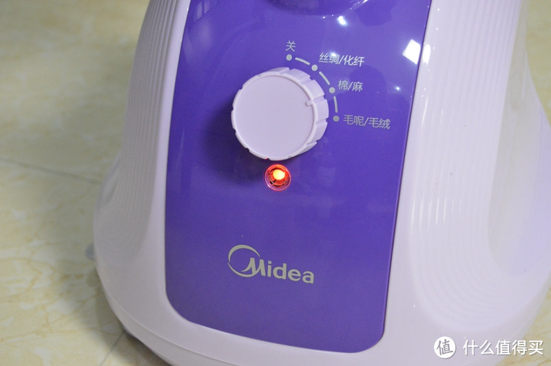 Midea 美的 YGJ15B3 单杆蒸汽挂烫机 使用体验