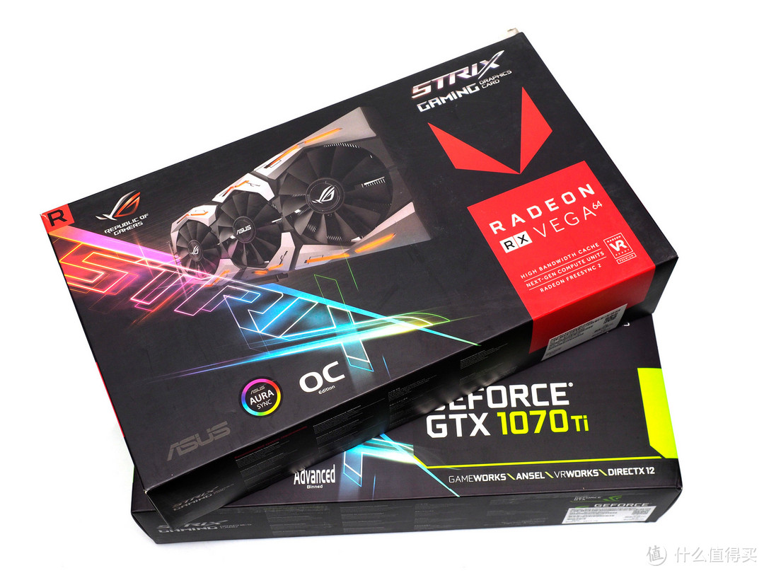 棋逢对手还是仓促应对？ASUS 华硕 ROG Strix GTX1070Ti 和 ROG Strix Vega64 显卡 评测