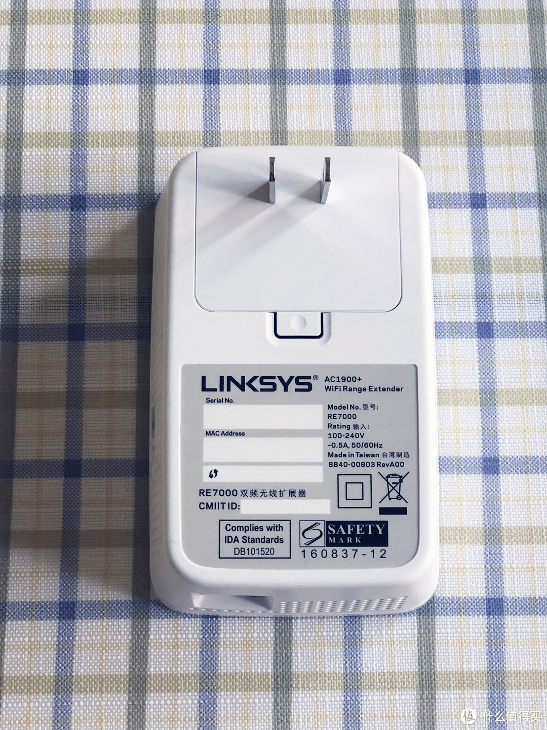 #本站首晒#无缝漫游体验：Linksys 领势 RE7000 AC1900双频无线信号扩展器