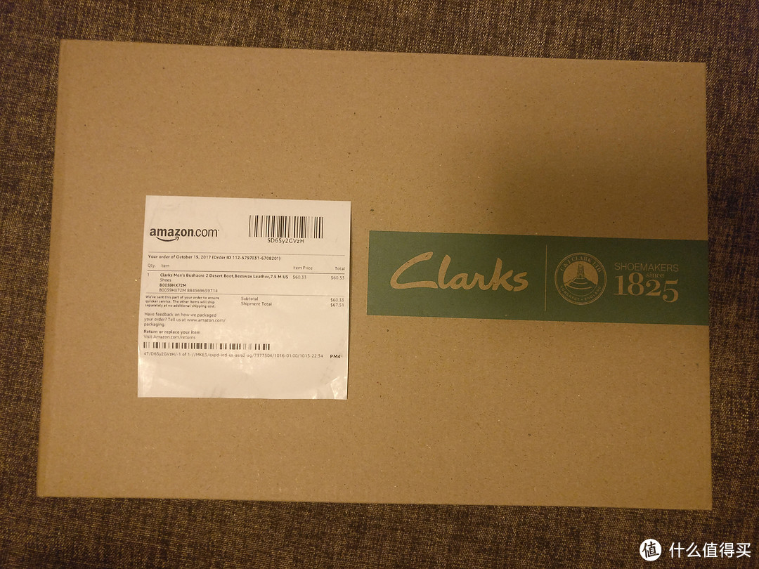 亚马逊海外购入手 Clarks  Bushacre 2（蜜蜡色）沙漠靴  分享一波