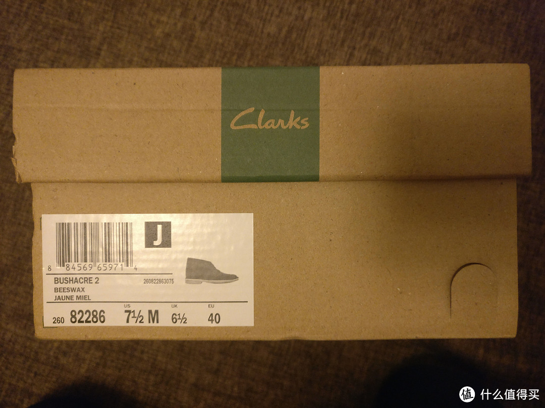 亚马逊海外购入手 Clarks  Bushacre 2（蜜蜡色）沙漠靴  分享一波