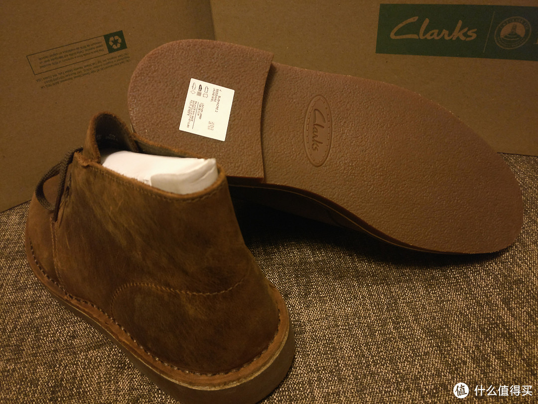 亚马逊海外购入手 Clarks  Bushacre 2（蜜蜡色）沙漠靴  分享一波