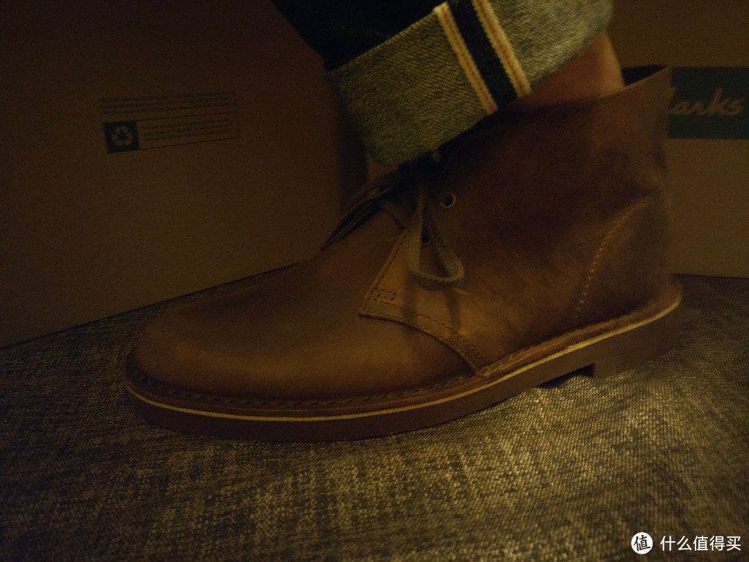 亚马逊海外购入手 Clarks  Bushacre 2（蜜蜡色）沙漠靴  分享一波