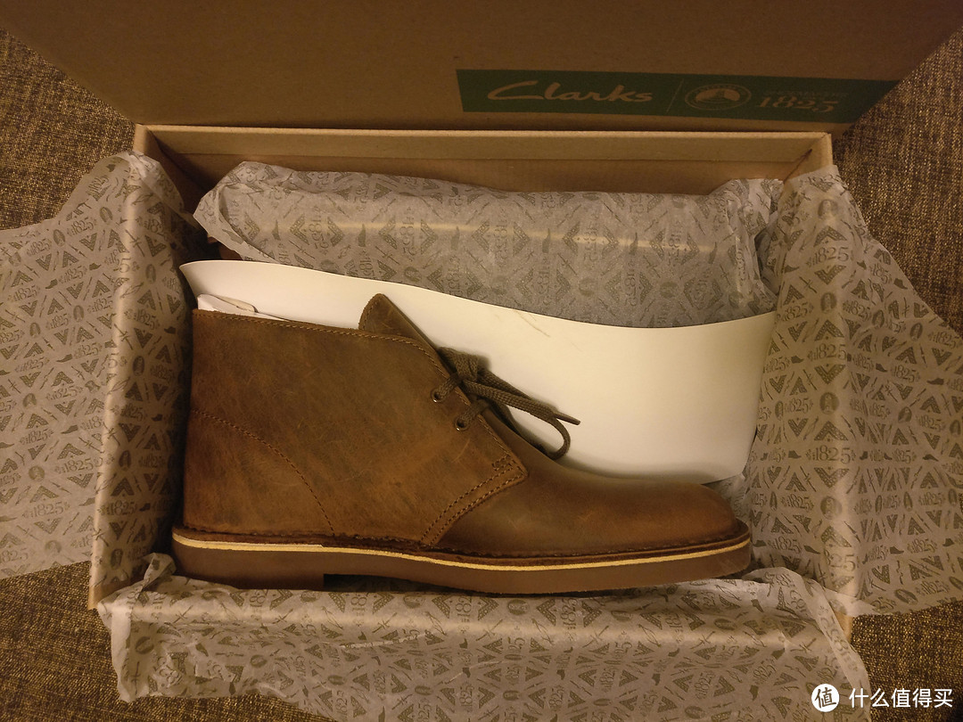 亚马逊海外购入手 Clarks  Bushacre 2（蜜蜡色）沙漠靴  分享一波