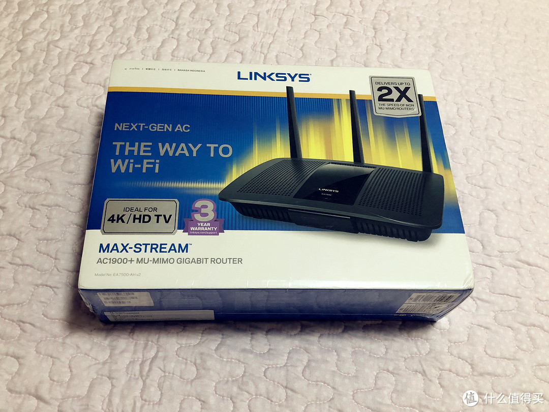 让妹子感受MU-MIMO技术带来的“魅力”：Linksys 领势 EA7500V2 路由器 上手分享