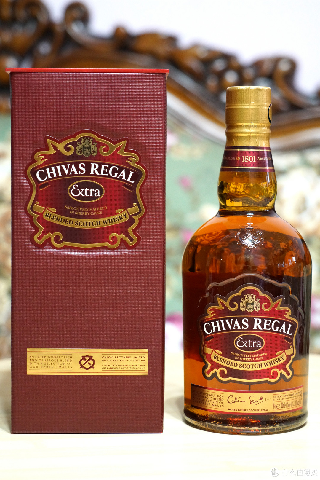 美酒美杯冰酒石—ZECCHIN 穆拉诺 彩绘玻璃威士忌杯 + CHIVAS 芝华士 新境 威士忌 + 滑石冰酒石 晒单