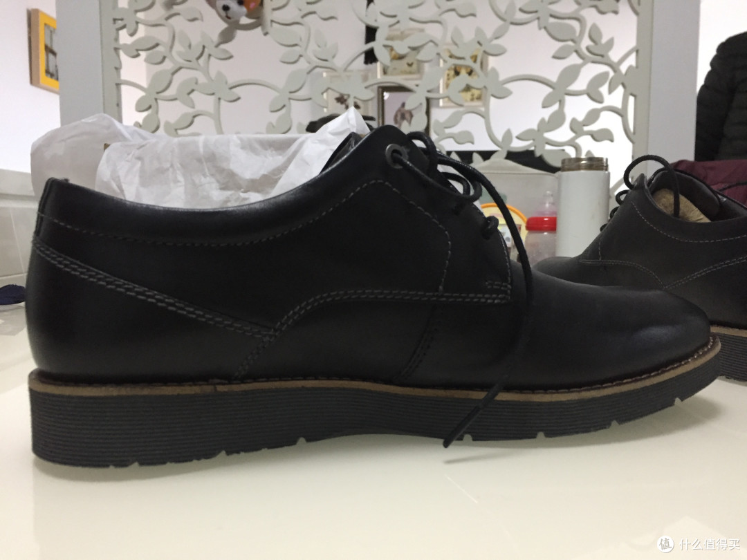 #原创新人# clarks 男士 folcroft derby 休闲皮鞋