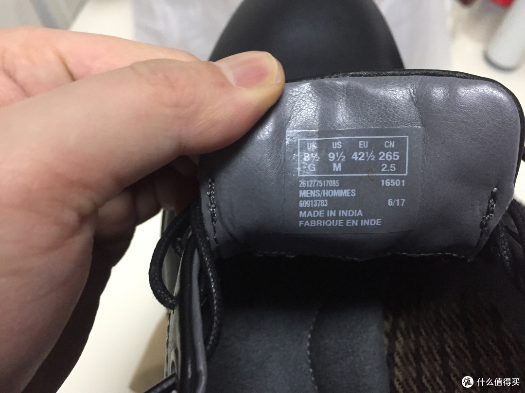 #原创新人# clarks 男士 folcroft derby 休闲皮鞋