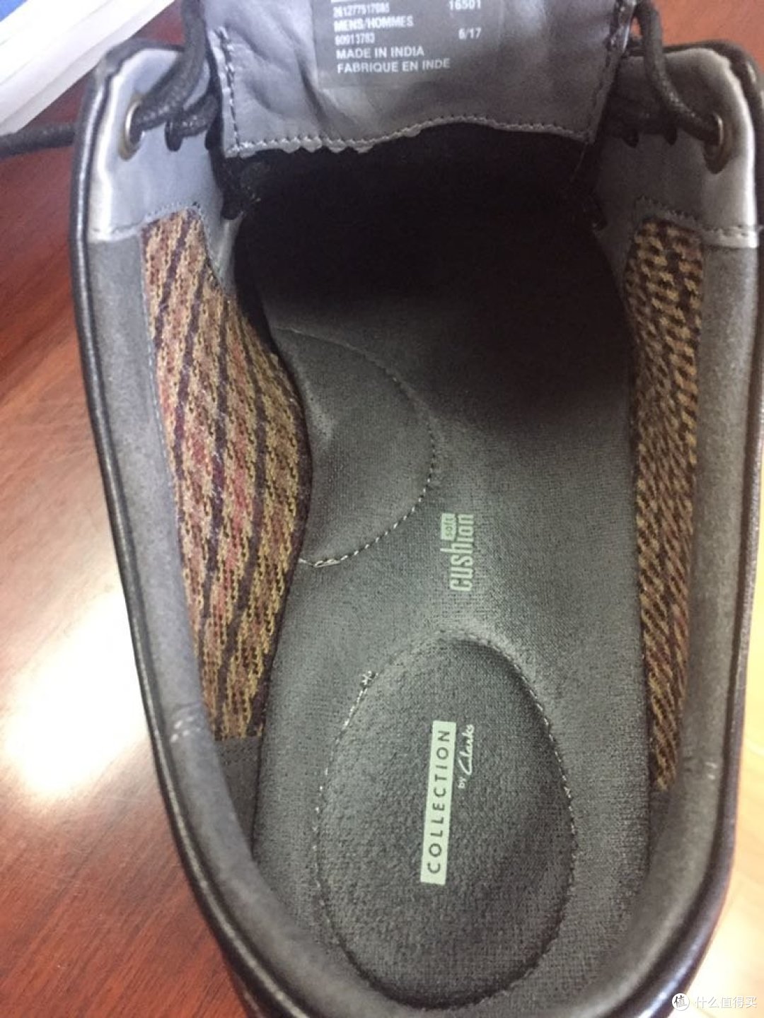 #原创新人# clarks 男士 folcroft derby 休闲皮鞋