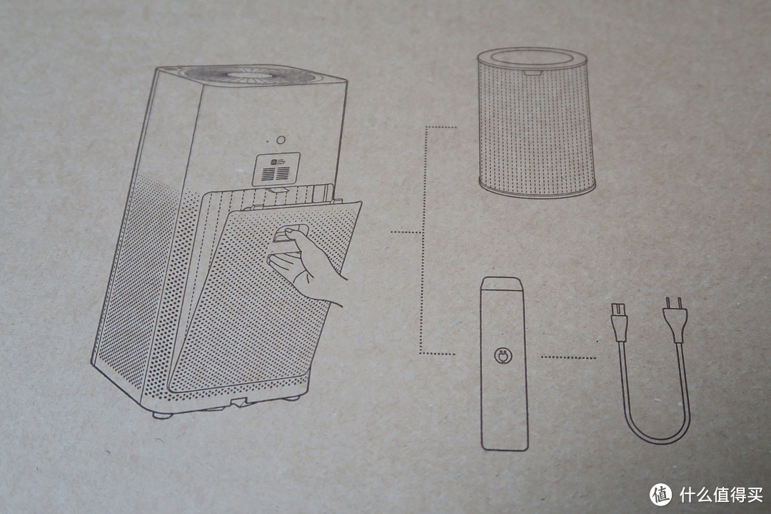 MI 小米 小米2S空气净化器 开箱及安装除甲醛滤芯评测