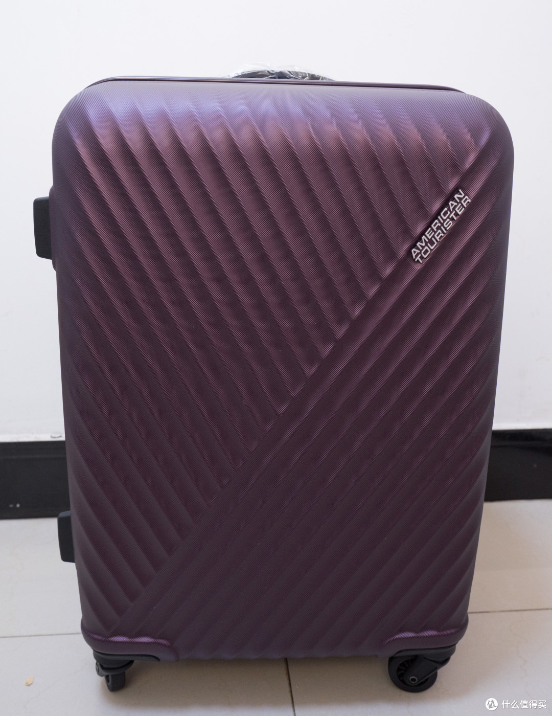 #本站首晒#春节旅游好伴侣:American Tourister 美旅 AX9*91002 24英寸紫色拉杆箱