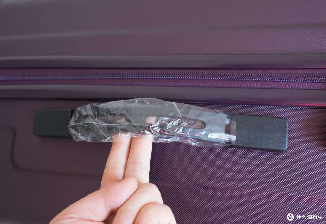 #本站首晒#春节旅游好伴侣:American Tourister 美旅 AX9*91002 24英寸紫色拉杆箱