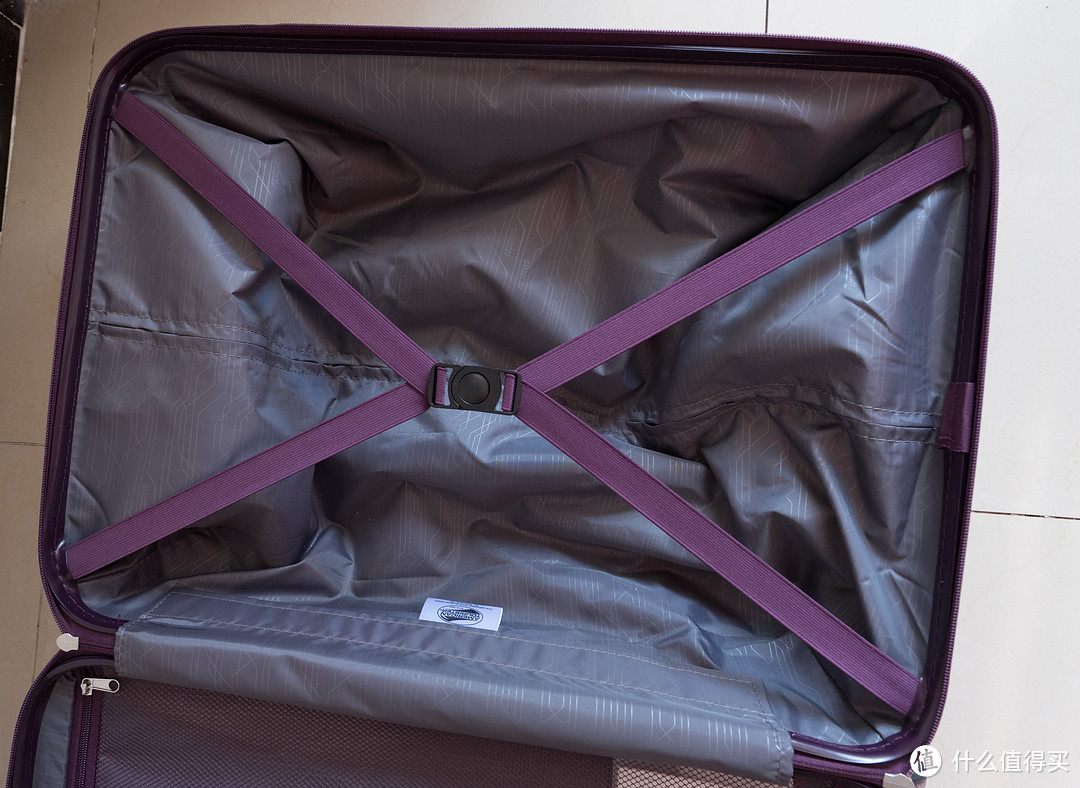#本站首晒#春节旅游好伴侣：American Tourister 美旅 AX9*91002 24英寸紫色拉杆箱