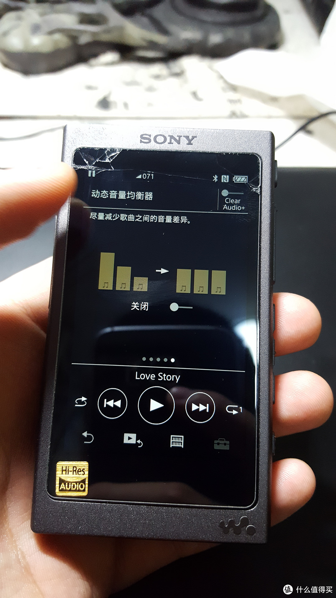 #原创新人#SONY 索尼 NW-A45 播放器 以及 MUC-M2BT1蓝牙耳机升级线的使用体会