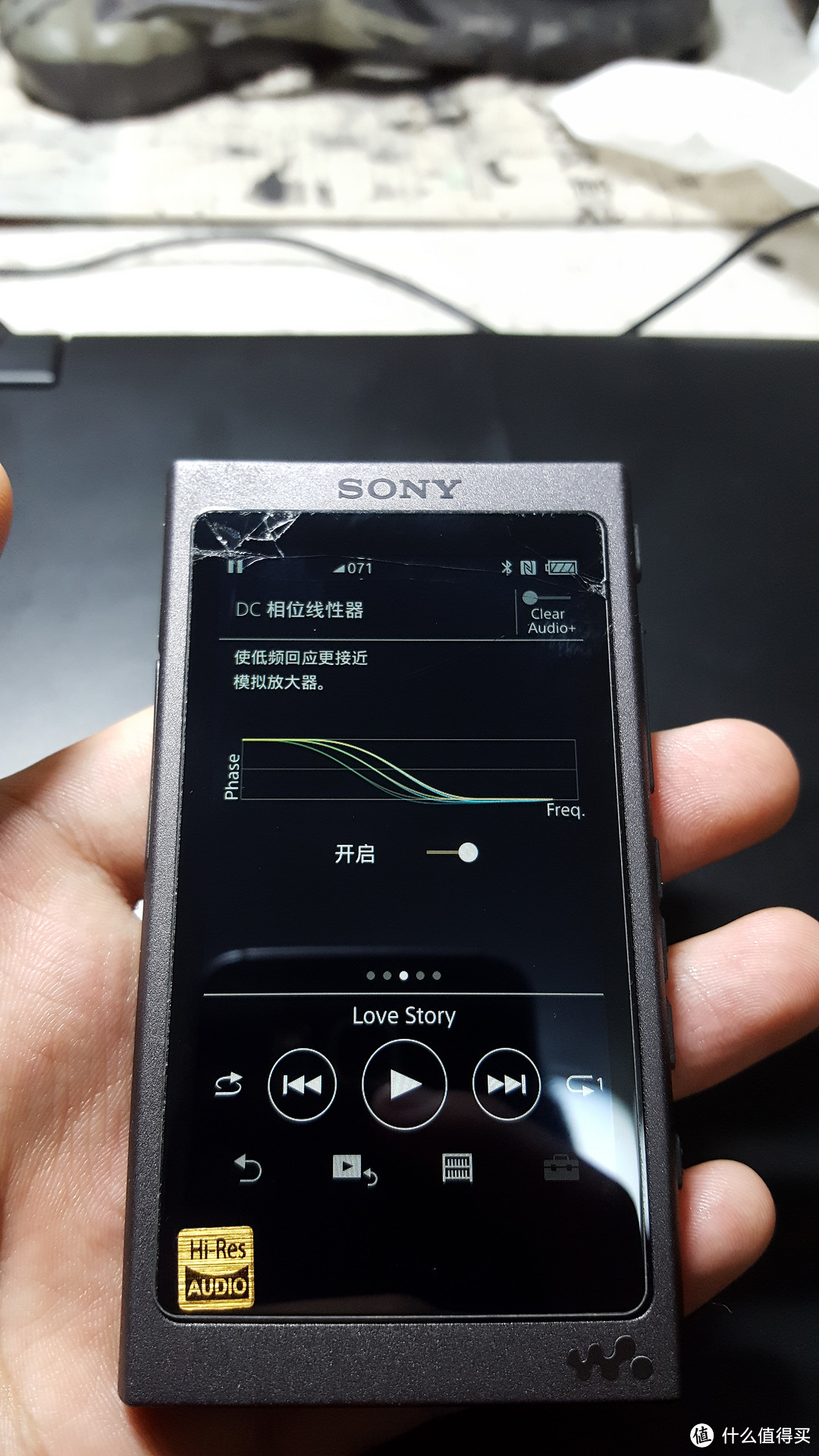 #原创新人#SONY 索尼 NW-A45 播放器 以及 MUC-M2BT1蓝牙耳机升级线的使用体会