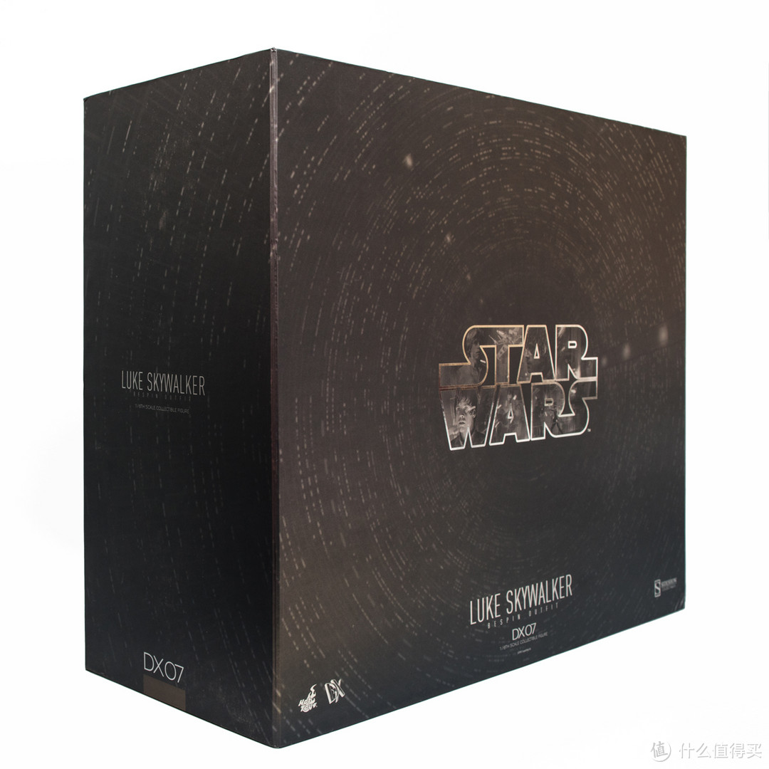 #本站首晒#第二个原力之子：HOT TOYS DX07 星球大战 卢克·天行者 1/6可动人偶 开箱