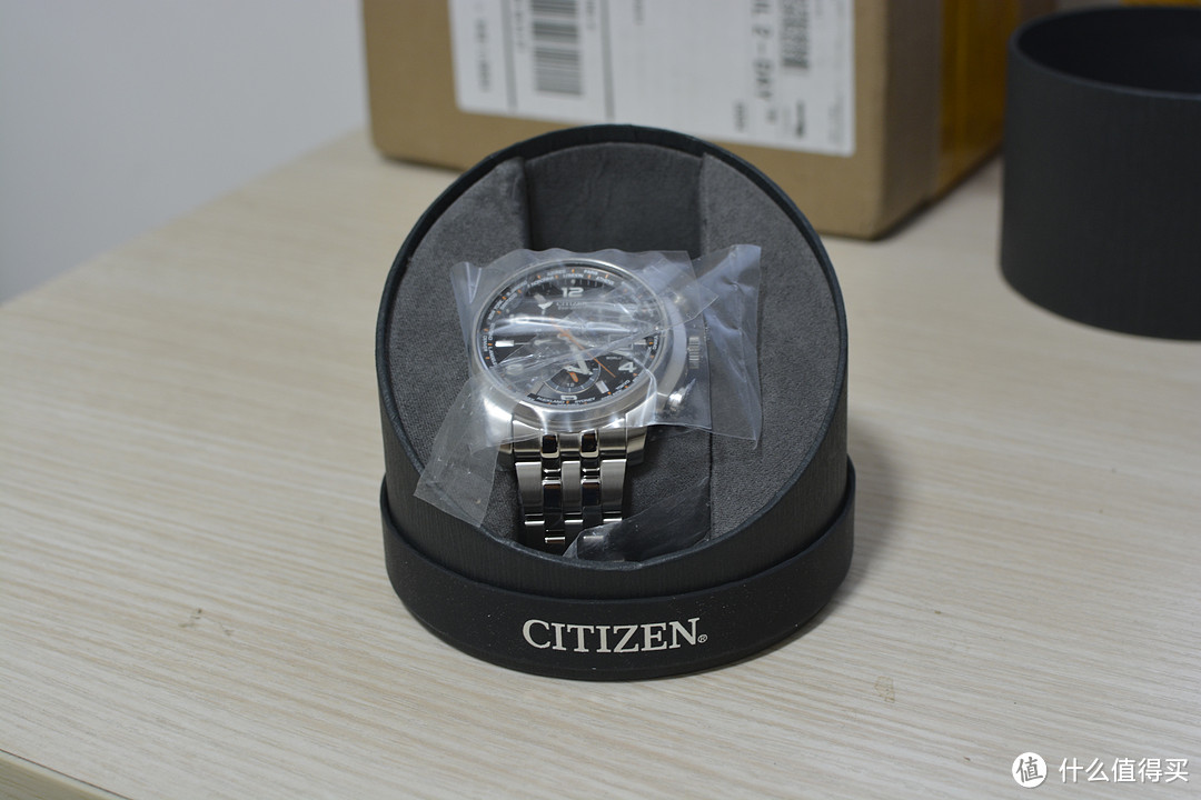 #原创新人#CITIZEN 西铁城 AT9010-52E 光动能电波表 开箱小晒