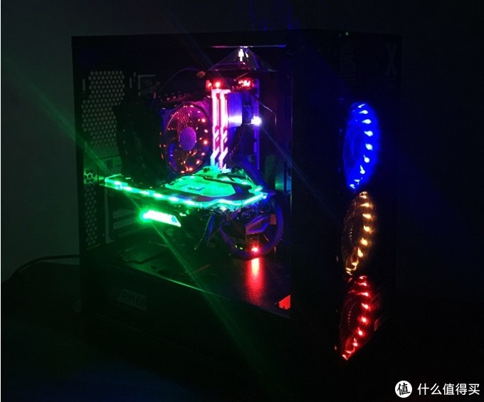AMD RYZEN 1800X CPU + ZOTAC 索泰 GeForce GTX1070Ti 显卡 装机记
