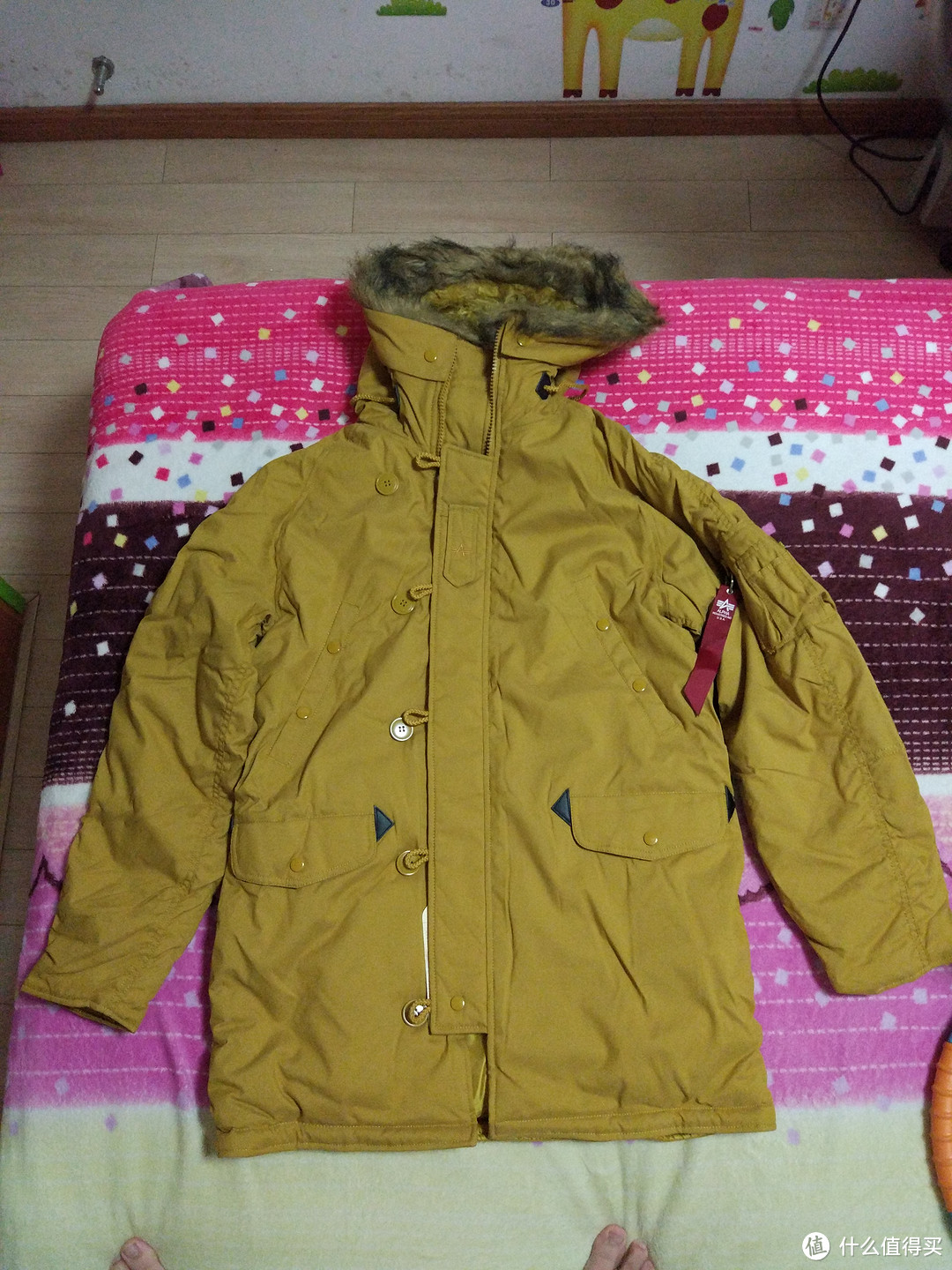 图书馆猿の迟到一年的ALPHA INDUSTRIES 阿尔法工业 Altitude Oxford Nylon Parka 男款夹克 晒单