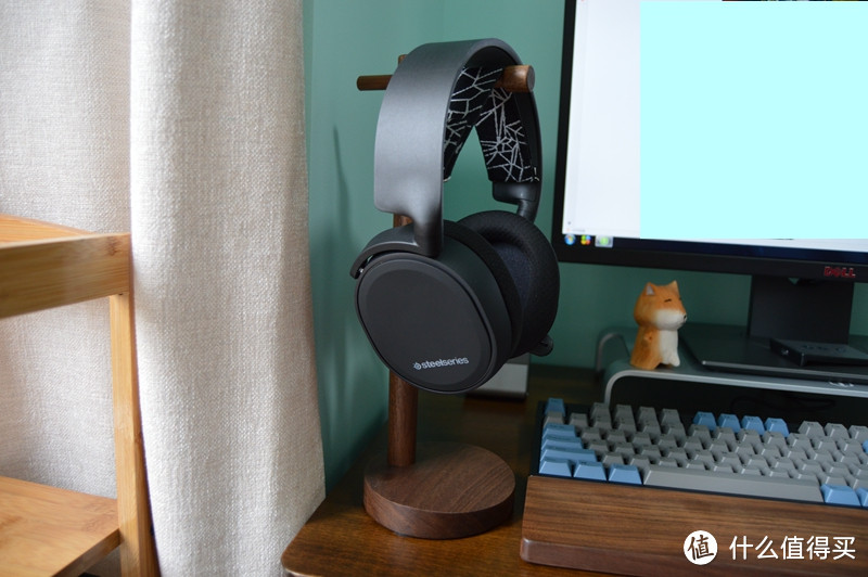 #本站首晒#SteelSeries 赛睿 Arctis寒冰5 游戏耳机 黑色 使用测试