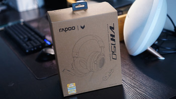 雷柏  vh150 背光游戏耳机外观展示(耳罩|头梁|信仰灯|麦克风|线控)