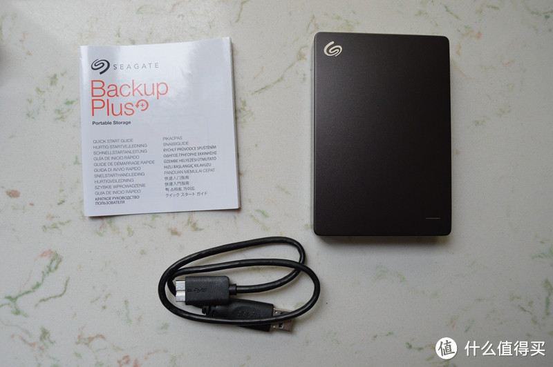 Seagate 希捷 Backup Plus 睿品4TB  移动硬盘 金属黑 开箱简测