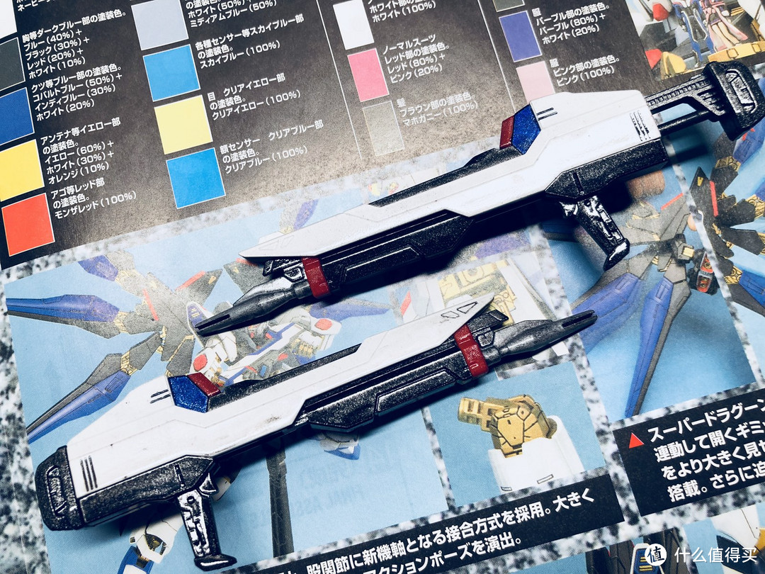 #原创新人#BANDAI 万代 高达 MG版 模型 强袭 自由喷漆上色初体验