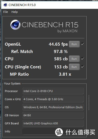 #本站首晒#不满千的Intel 英特尔 i3-8100 CPU 配合ASRock 华擎 H110 主板有多强，我来告诉你