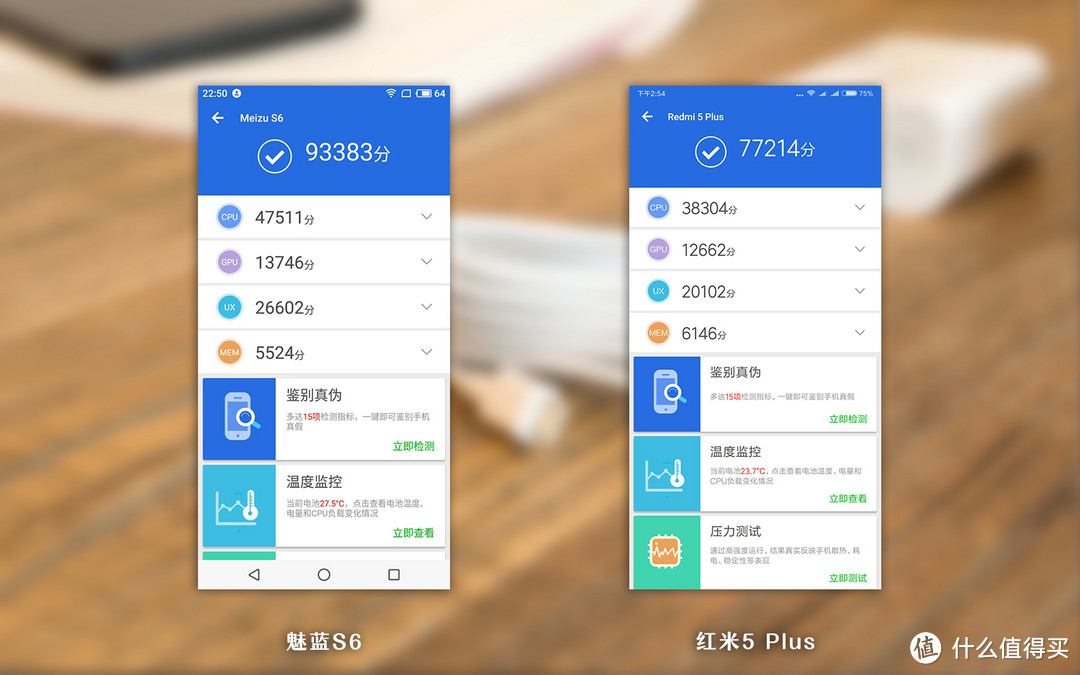 Meizu 魅族 魅蓝S6 和 MI 小米 红米5 Plus 横评：谁是千元全面屏之王