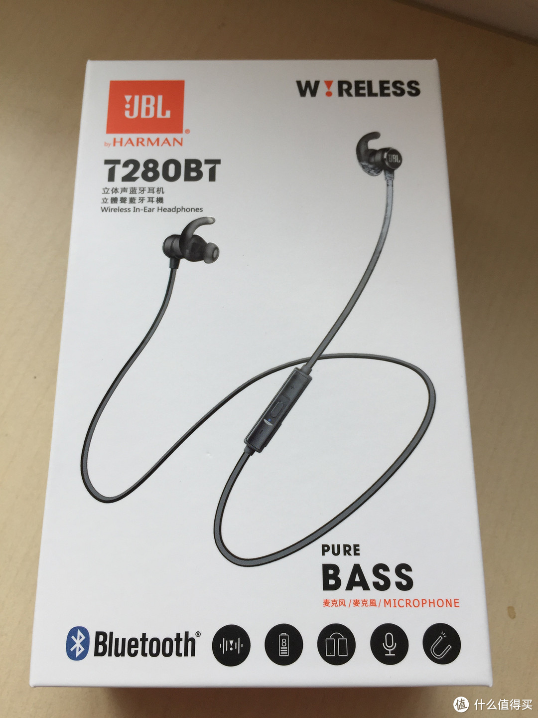 简约、轻巧、入门首选！谈谈大妈的临幸（众测）——JBL T280BT蓝牙无线运动耳机