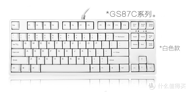 GANSS 高斯  GS87-D 蓝牙机械键盘：将性价比进行到底