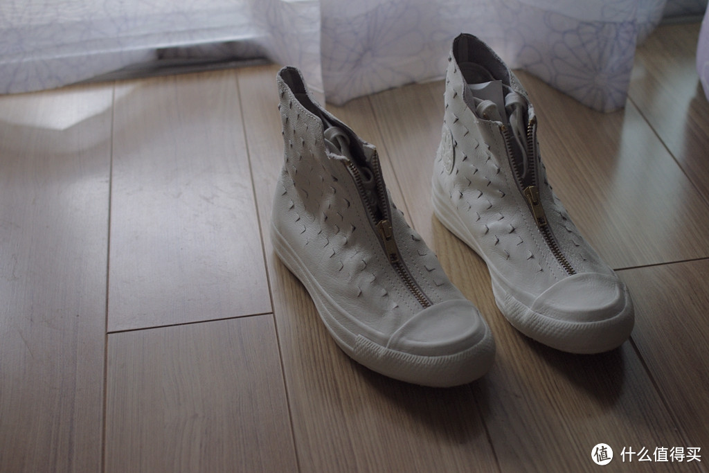 Converse 匡威 真皮特别版 高帮女鞋 开箱