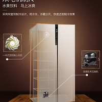 创维 W450AP 对开门冰箱使用感受(冷冻|声音|做工|抽屉)