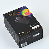 FLIR one 热成像摄像头外观展示(本体|logo|充电接口|摄像头|旋钮)