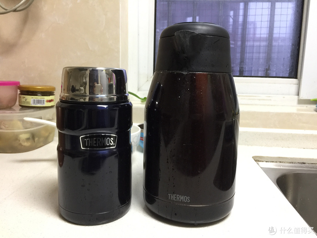 传说神器,十全九美—Thermos 膳魔师 帝王系列不锈钢焖烧杯(24盎司) 开箱