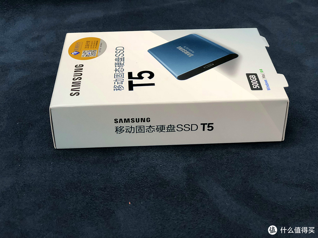#本站首晒#Portable SSD，你的掌上随身存储：Samsung 三星 T5 500GB 移动硬盘 入手体验