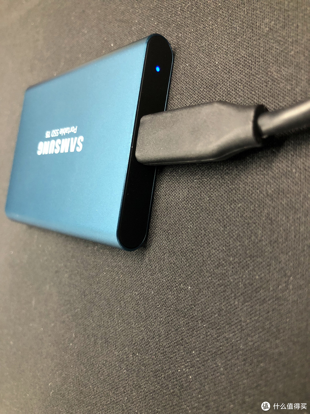 #本站首晒#Portable SSD，你的掌上随身存储：Samsung 三星 T5 500GB 移动硬盘 入手体验