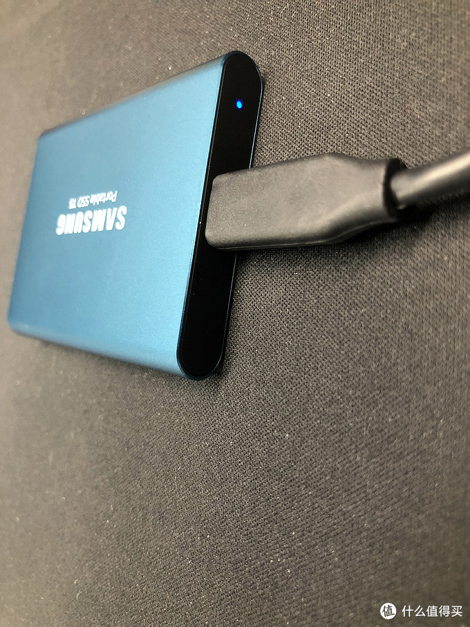 #本站首晒#Portable SSD，你的掌上随身存储：Samsung 三星 T5 500GB 移动硬盘 入手体验