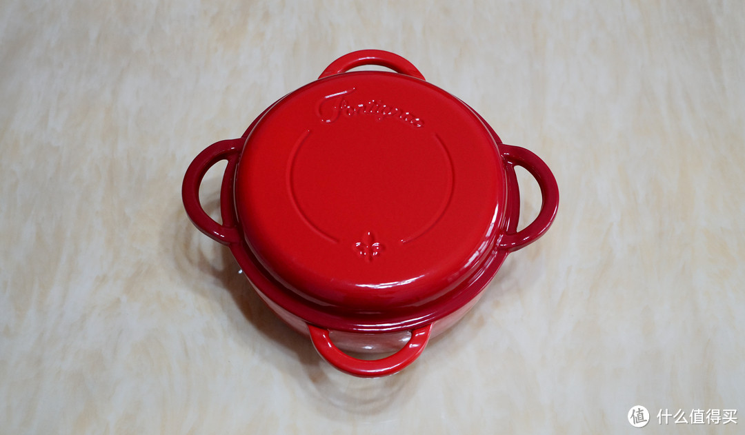 #本站首晒#厨房里的小红花一朵：Staub Fontignac 二合一多用珐琅铸铁锅