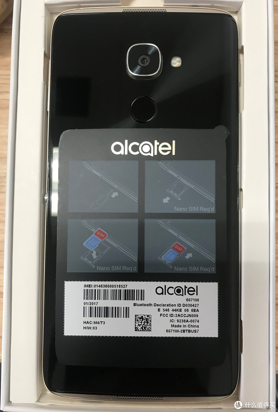 为了0.1%，99刀的信仰：Microsoft 微软 Alcatel 阿尔卡特 4S GSM Unlocked 手机