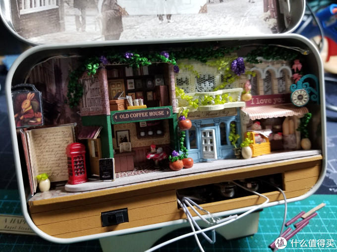 #手作传情#糙汉子的手工礼物第二弹——DIY铁盒小屋，并附礼物推荐清单