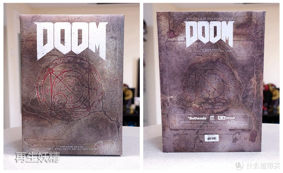 #本站首晒# 3A TOYS 毁灭战士 DOOM MARINE 执政官装甲 开箱、把玩