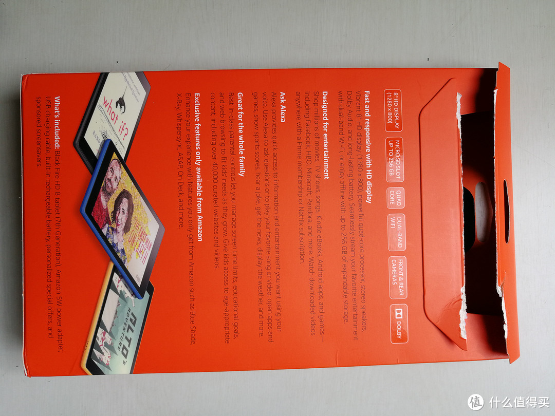 低价安卓平板优选 Amazon Fire Hd 8 16gb平板电脑2017版 平板电脑 什么值得买