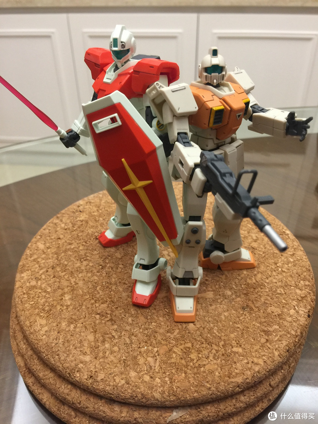 是王牌就开吉姆：BANDAI 万代 HGBF GM吉姆+RGM-79(G)陆战型吉姆 开箱