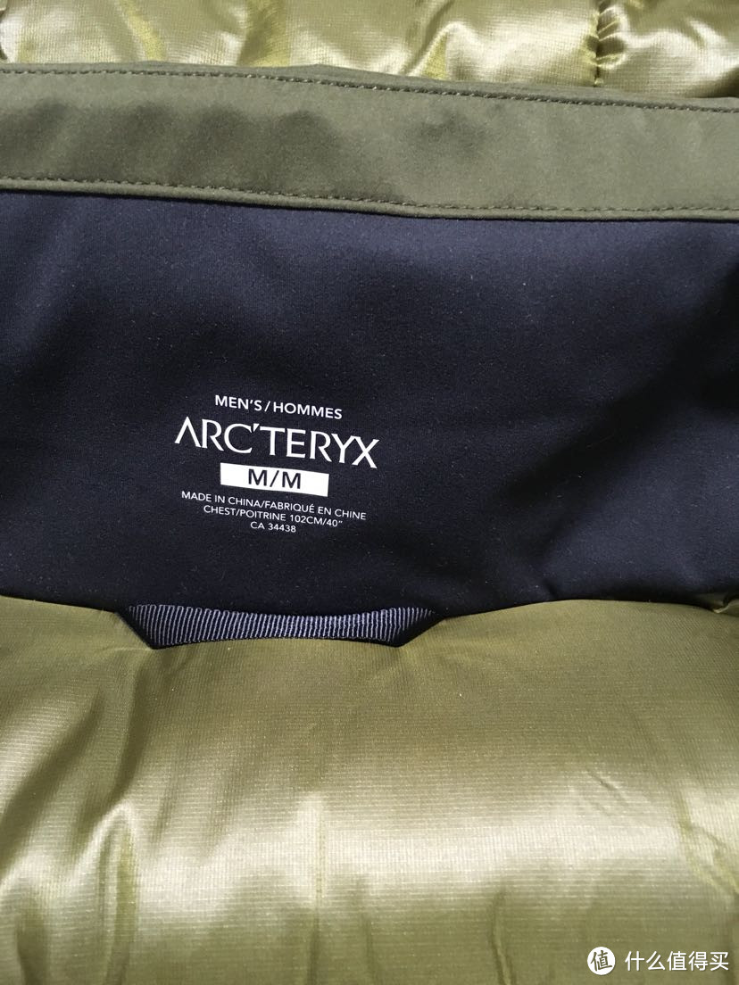 Arcteryx 始祖鸟 男款保暖羽绒夹克 Macai Jacket （dark moss&legion blue）