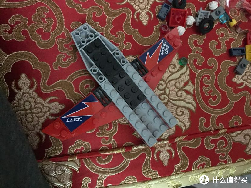 99元的乐高玩具：LEGO 乐高 城市SX60177 空中特技喷气机 组装分享