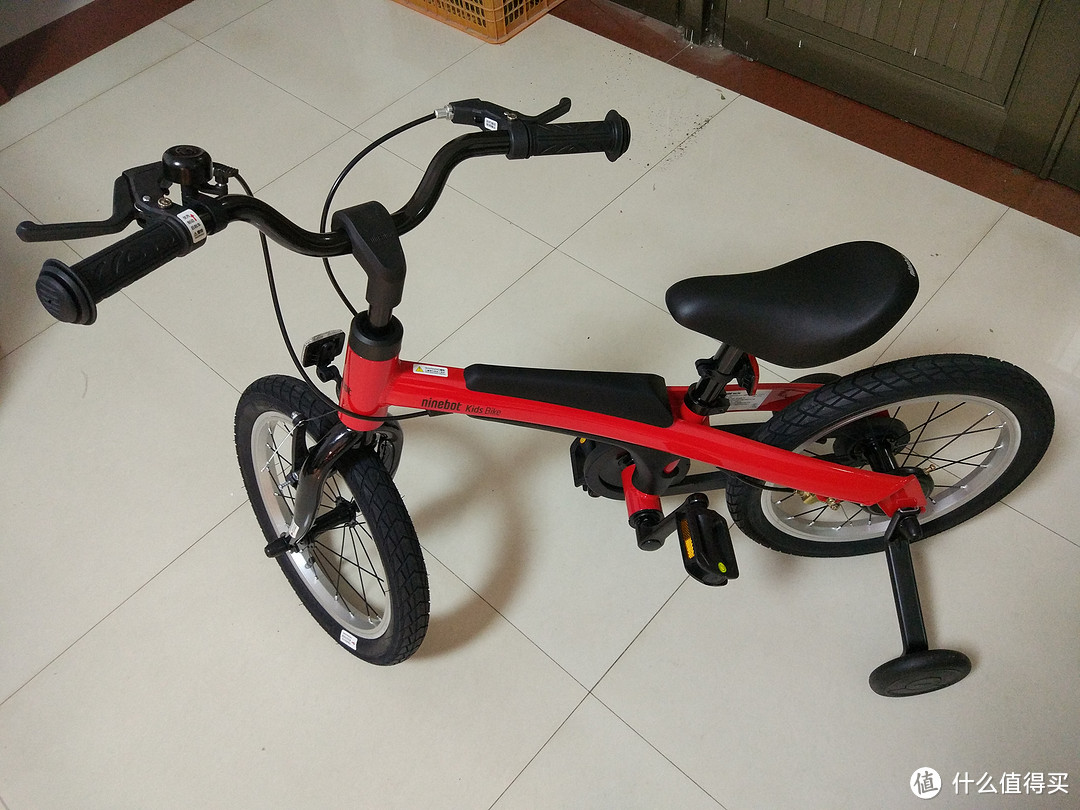 Ninebot 纳思博 Kids Bike 儿童自行车，开箱以及安装